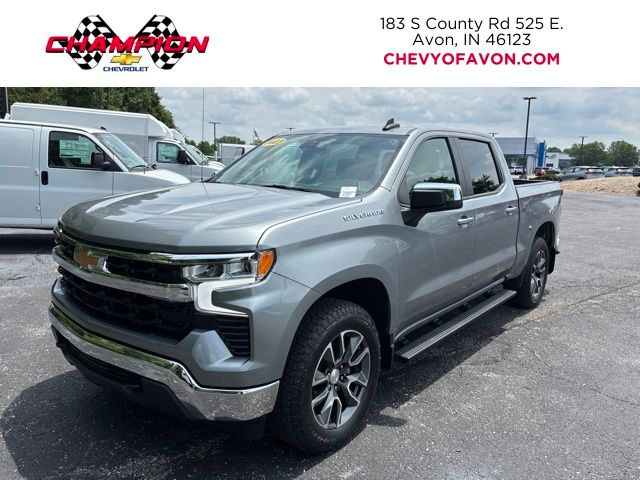 Sterling Gray Metallic 2023 Chevrolet Silverado 1500 Pickup Truck Four-Wheel Drive 8-Speed Automatic