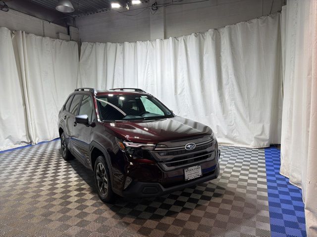 Dark Mahogany Pearl 2026 Subaru Forester Crossover AWD SUV / Crossover All-Wheel Drive Continuously Variable Transmission