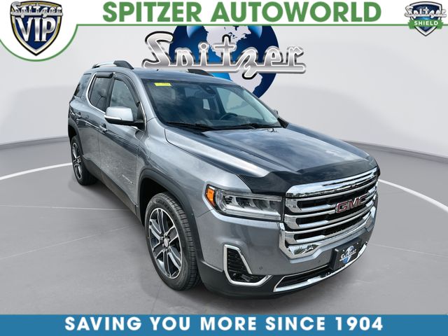 Gray (Satin Steel Metallic) 2020 GMC Acadia SUV / Crossover Four-Wheel Drive 9-Speed Automatic