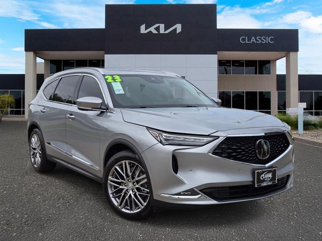 Silver 2023 Acura MDX SUV / Crossover All-Wheel Drive Automatic