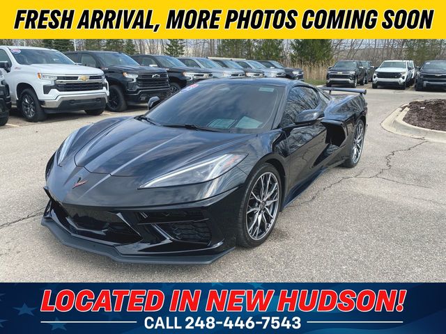 Black 2025 Chevrolet Corvette Stingray 1LT Coupe RWD Coupe Rear-Wheel Drive 8-Speed Dual Clutch