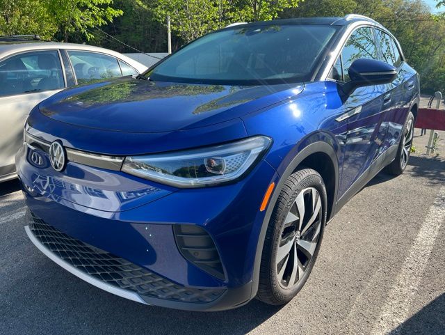 2022 Volkswagen ID.4 Pro S Blue at Sutliff Volkswagen