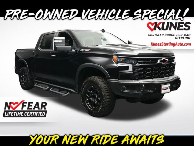 Black 2024 Chevrolet Silverado 1500 Pickup Truck Four-Wheel Drive Automatic
