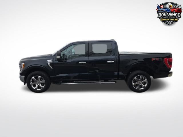 Blue Metallic 2023 Ford F-150 XLT SuperCrew 4WD Pickup Truck Four-Wheel Drive Automatic