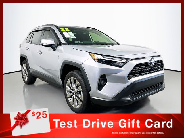 Silver Sky Metallic 2025 Toyota RAV4 XLE Premium AWD SUV / Crossover All-Wheel Drive 8-Speed Automatic
