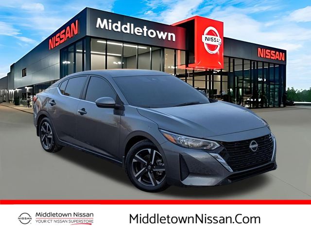 Gray (Gun Metallic) 2025 Nissan Sentra Sedan Front-Wheel Drive Continuously Variable Transmission