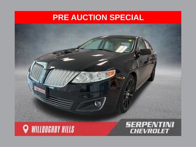Tuxedo Black Metallic 2010 Lincoln MKS 3.7L AWD Sedan All-Wheel Drive 6-Speed Automatic