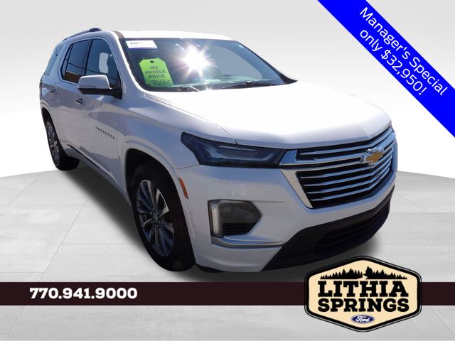 Pearl 2023 Chevrolet Traverse SUV / Crossover Four-Wheel Drive 9-Speed Automatic