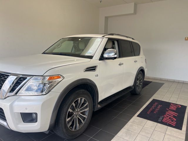 2018 Nissan Armada SL White at EAG Ford Navasota