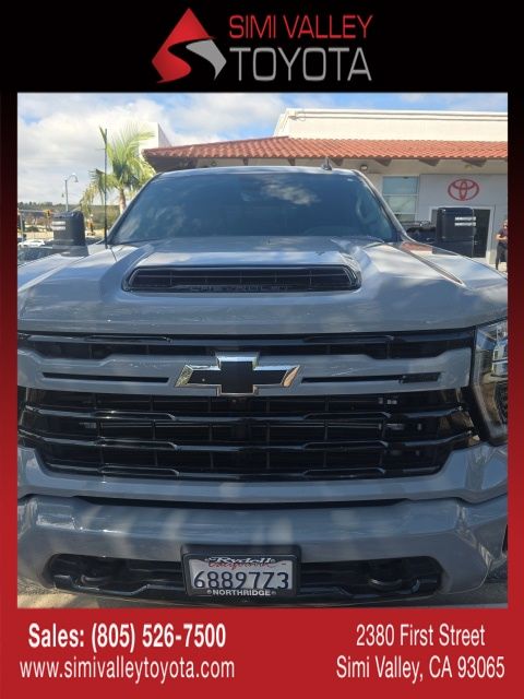 Slate Gray Metallic 2024 Chevrolet Silverado 2500HD LT Crew Cab 4WD Pickup Truck Four-Wheel Drive Automatic