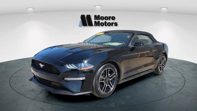 Shadow Black 2022 Ford Mustang EcoBoost Premium Convertible RWD Convertible Rear-Wheel Drive Automatic