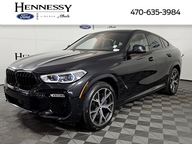 Black Sapphire Metallic 2021 BMW X6 xDrive40i AWD SUV / Crossover All-Wheel Drive 8-Speed Automatic