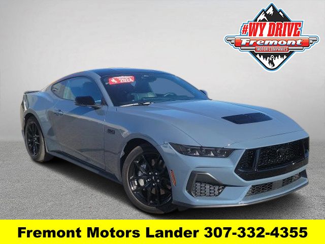 Vapor Blue Metallic 2024 Ford Mustang GT Premium Fastback RWD Coupe Rear-Wheel Drive 6-Speed Manual