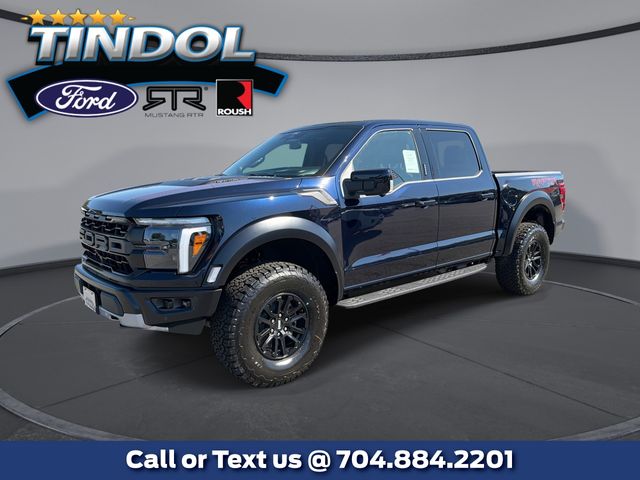 Antimatter Blue Metallic 2026 Ford F-150 Raptor SuperCrew 4WD Pickup Truck Four-Wheel Drive Automatic