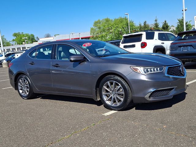 Gray (Modern Steel Metallic) 2020 Acura TLX FWD Sedan Front-Wheel Drive 8-Speed Dual Clutch