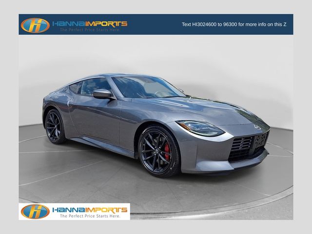 Gray (Gun Metallic) 2024 Nissan Z Coupe Rear-Wheel Drive 9-Speed Automatic