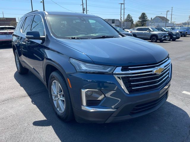 Northsky Blue Metallic 2023 Chevrolet Traverse LT Cloth AWD SUV / Crossover Four-Wheel Drive 9-Speed Automatic