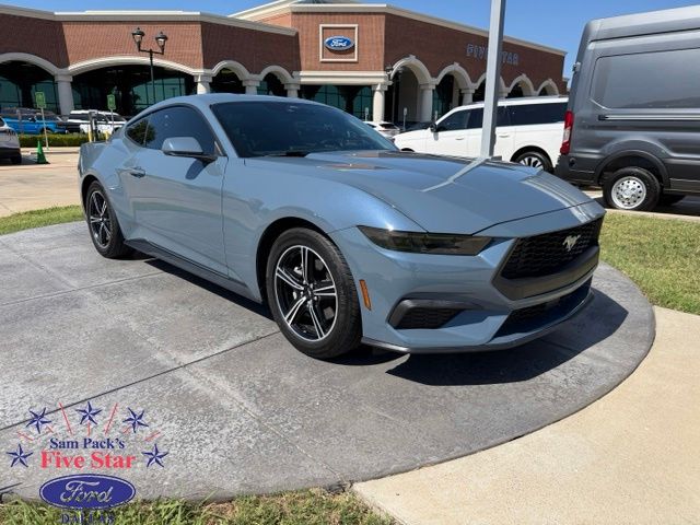 Vapor Blue 2025 Ford Mustang Coupe Rear-Wheel Drive Automatic
