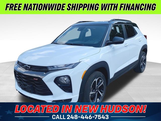 Summit White 2021 Chevrolet Trailblazer SUV / Crossover Four-Wheel Drive 9-Speed Automatic