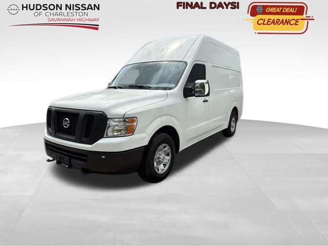 2020 Glacier White Nissan NV3500 HD Cargo SV Van