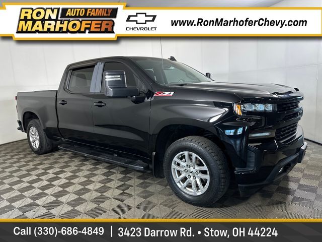 Black 2022 Chevrolet Silverado 1500 Pickup Truck Four-Wheel Drive 8-Speed Automatic