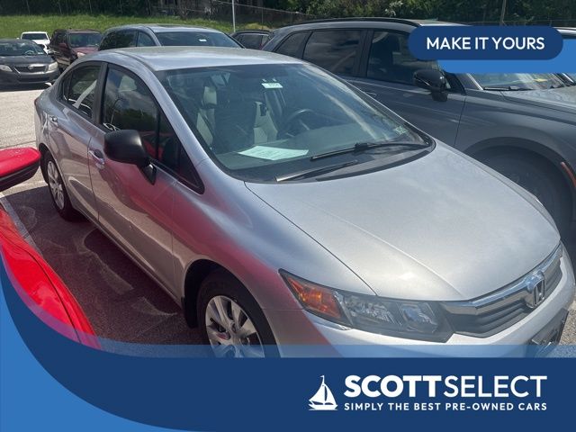 used 2012 Honda Civic car, priced at $9,788