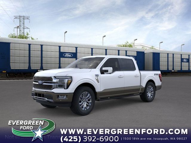 Star White Metallic Tri-Coat 2026 Ford F-150 King Ranch SuperCrew 4WD Pickup Truck Four-Wheel Drive Automatic