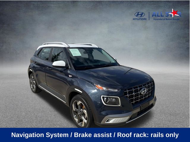 Denim w/White Roof 2024 Hyundai Venue SUV / Crossover Front-Wheel Drive Continuously Variable Transmission