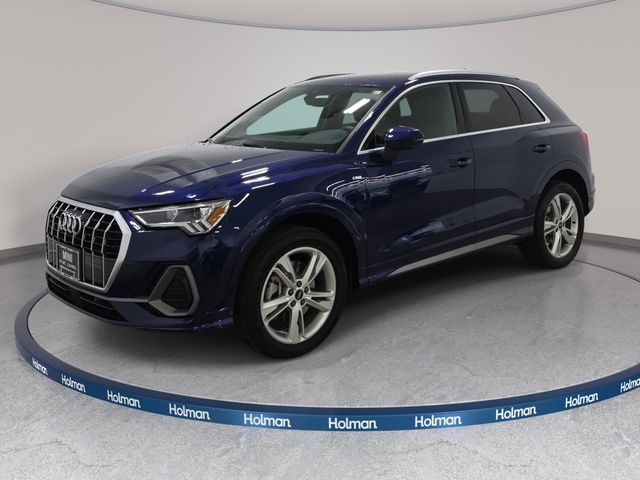 Navarra Blue Metallic 2024 Audi Q3 quattro Premium S Line 45 TFSI SUV / Crossover All-Wheel Drive 8-Speed Automatic