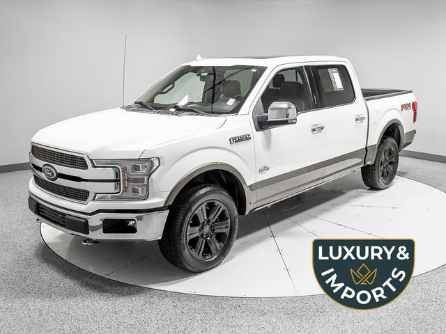 Star White Metallic Tri-Coat 2020 Ford F-150 King Ranch SuperCrew 4WD Pickup Truck Four-Wheel Drive Automatic
