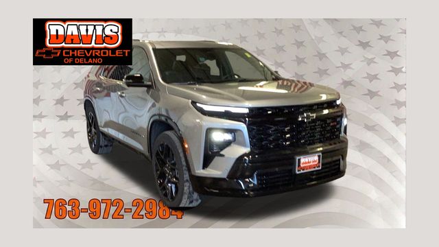 Sterling Gray Metallic 2024 Chevrolet Traverse SUV / Crossover Four-Wheel Drive 8-Speed Automatic