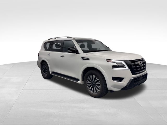 2023 Aspen White Tricoat Nissan Armada SL RWD SUV
