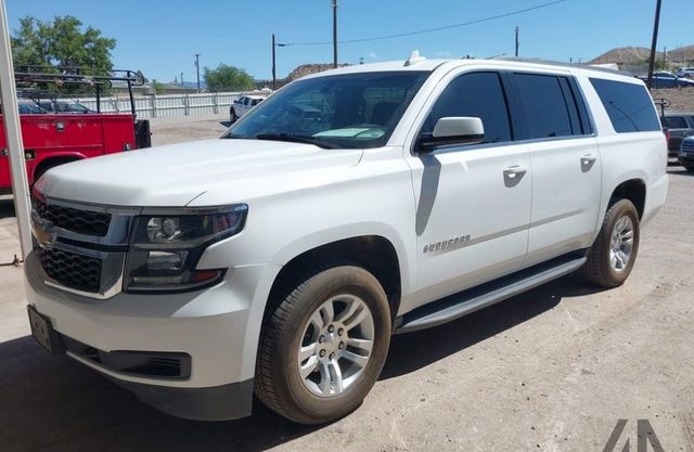 Summit White 2019 Chevrolet Suburban 1500 LS 4WD SUV / Crossover Four-Wheel Drive 6-Speed Automatic Overdrive