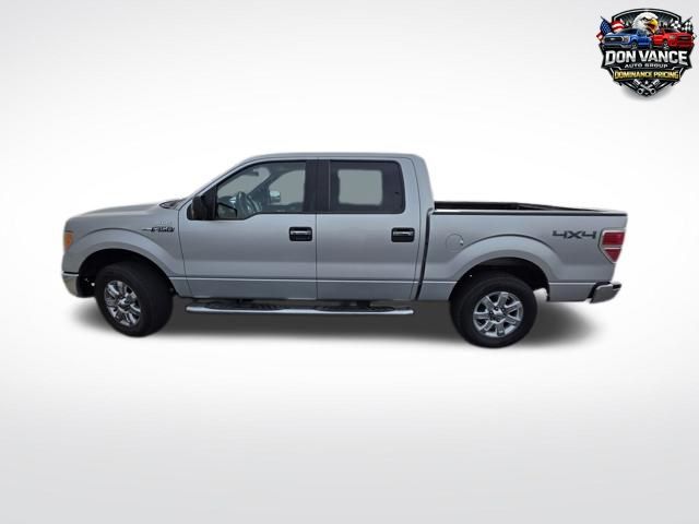 Ingot Silver Metallic 2014 Ford F-150 XLT SuperCrew 4WD Pickup Truck Four-Wheel Drive 6-Speed Automatic
