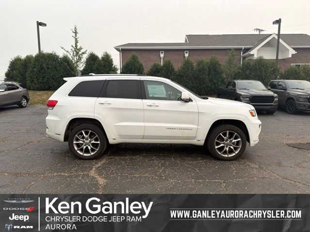 Bright White Clearcoat 2015 Jeep Grand Cherokee SUV / Crossover Four-Wheel Drive 8-Speed Automatic