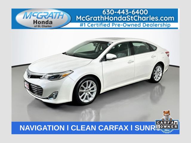 White (Blizzard Pearl) 2015 Toyota Avalon Sedan Front-Wheel Drive 6-Speed Automatic
