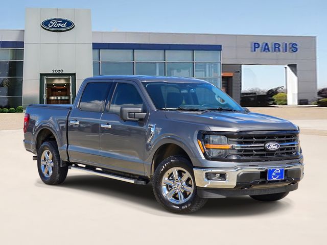 Carbonized Gray Metallic 2024 Ford F-150 Pickup Truck Four-Wheel Drive Automatic