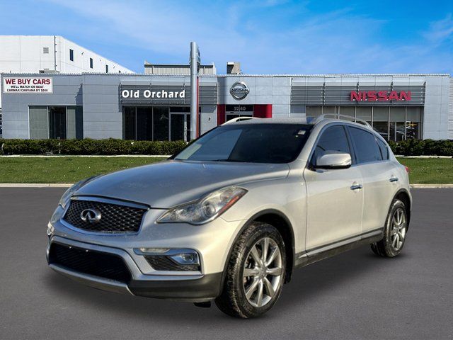 Gray (Liquid Platinum) 2016 INFINITI QX50 AWD SUV / Crossover All-Wheel Drive 7-Speed Automatic