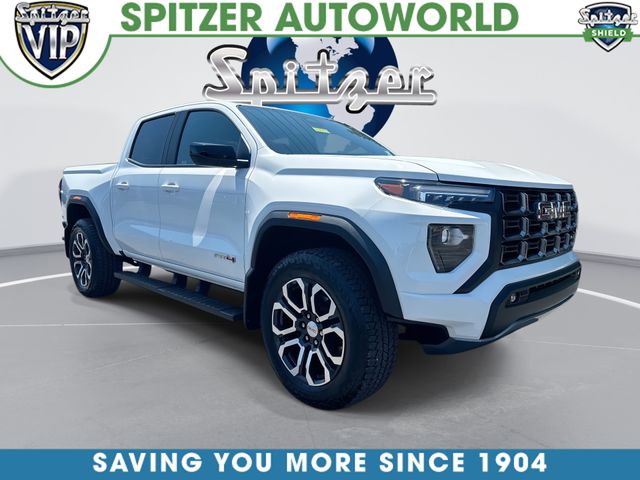 Summit White 2024 GMC Canyon Pickup Truck Four-Wheel Drive 8-Speed Automatic