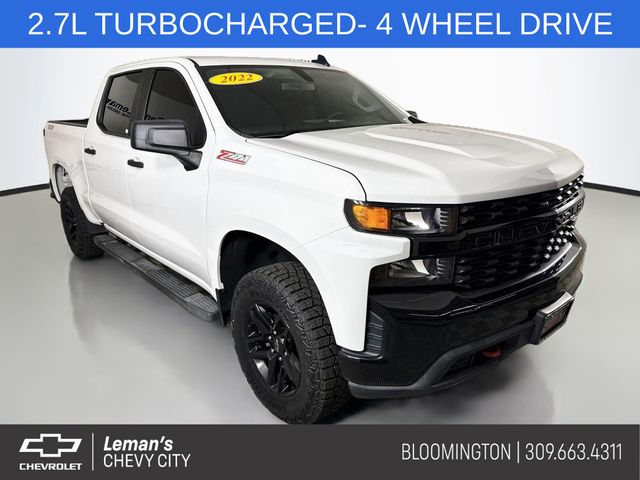 Summit White 2022 Chevrolet Silverado 1500 Pickup Truck Four-Wheel Drive 8-Speed Automatic