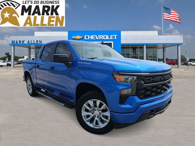 Riptide Blue Metallic 2025 Chevrolet Silverado 1500 Pickup Truck Four-Wheel Drive 8-Speed Automatic