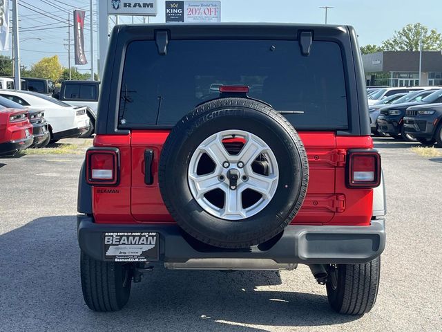 Used 2022 Red Jeep Unlimited Sport S image 6