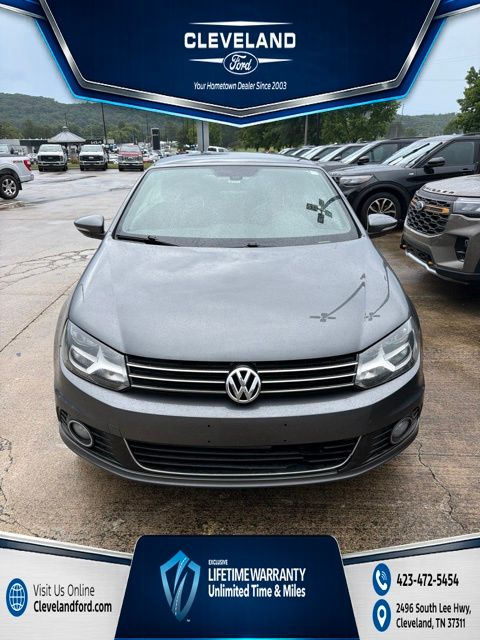 Indium Gray 2012 Volkswagen Eos Convertible Front-Wheel Drive 6-Speed Dual Clutch