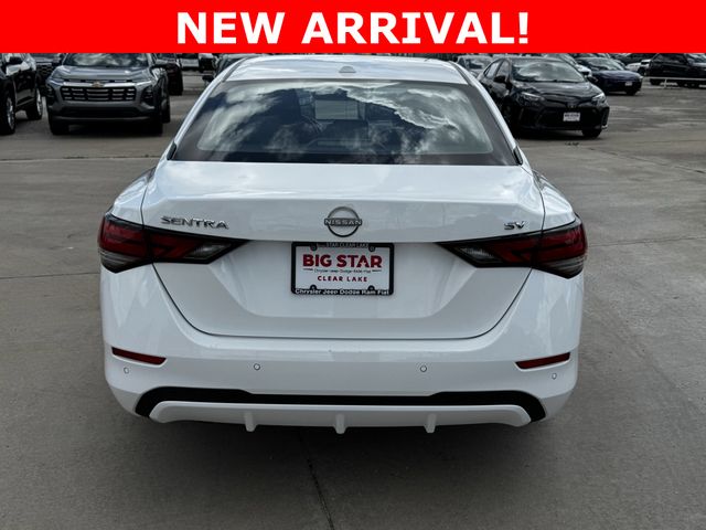 2024 Nissan Sentra SV White at Texan Dodge Chrysler Jeep Ram
