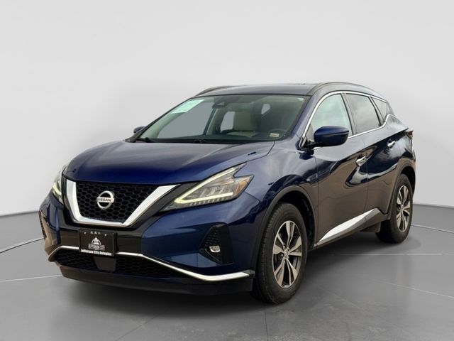 Deep Blue Pearl 2022 Nissan Murano SV AWD SUV / Crossover All-Wheel Drive Continuously Variable Transmission