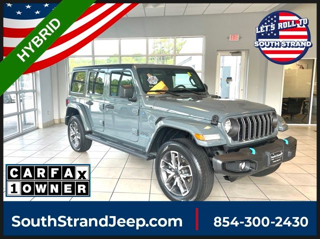 Anvil Clear Coat 2024 Jeep Wrangler 4xe SUV / Crossover Four-Wheel Drive 8-Speed Automatic