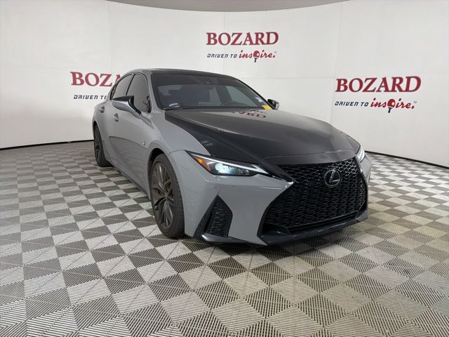 Ultra White 2023 Lexus IS 350 F Sport Design RWD Sedan Rear-Wheel Drive 8-Speed Automatic