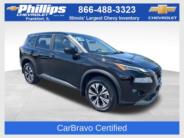 Super Black 2023 Nissan Rogue SUV / Crossover All-Wheel Drive Continuously Variable Transmission