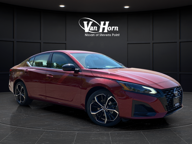 Red (Scarlet Ember Tintcoat) 2026 Nissan Altima 2.5 SR AWD Sedan All-Wheel Drive Continuously Variable Transmission