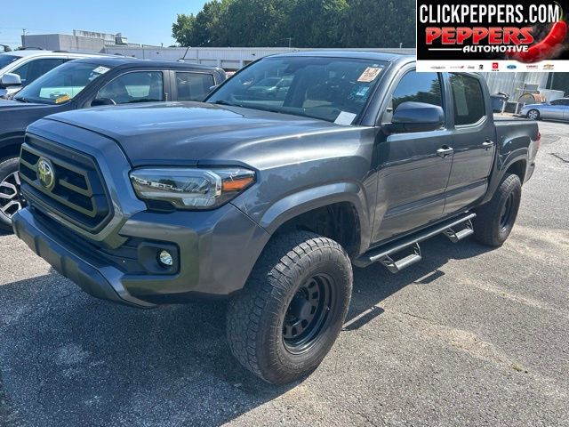 Magnetic Gray Metallic 2021 Toyota Tacoma Pickup Truck Four-Wheel Drive 6-Speed Automatic